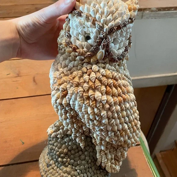 Hand Crafted Owl Home Decor Originally 475$